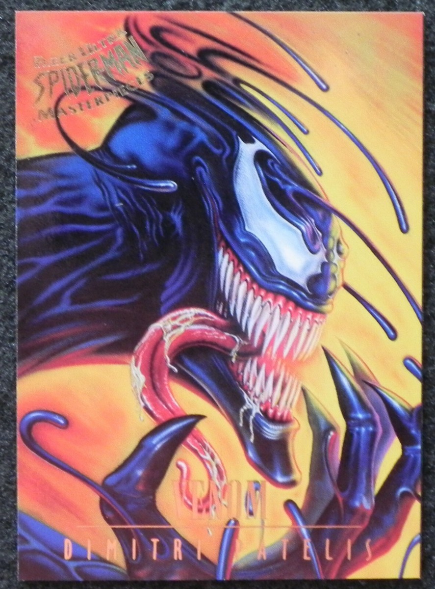 VENOM (1) 1995 Marvel Promo Card Fleer Ultra Spider-Man Premiere