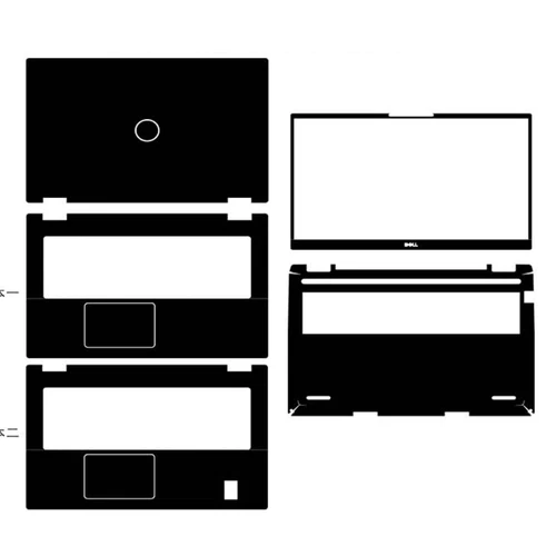 Carbon Vinyl Laptop Sticker Skin Decal Cover for DELL Precision 7780 17.3"