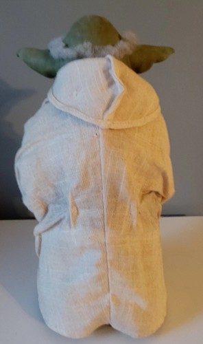 2005 Hasbro Yoda Action Figure Star Wars Revenge of the Sith 12" WORKING NM - Picture 3 of 4