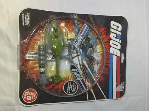 G I JOE FLYING CHOPPER & LAUNCHER 20 FT FOREVER CLEVER 2021 HASBRO GJ2480