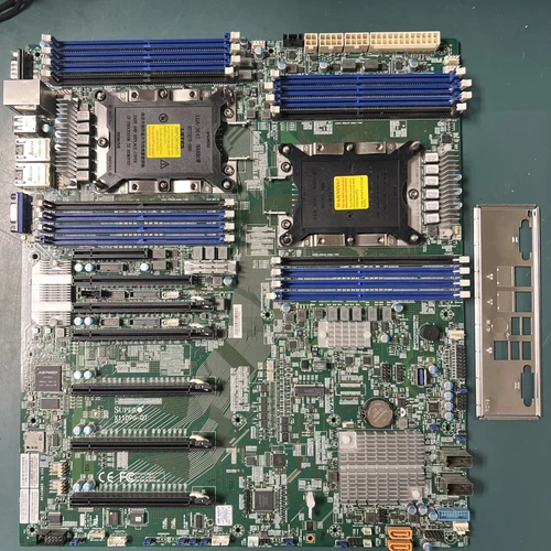 Supermicro X11DPG-QT Motherboard - W/ SHIELD - FOR PARTS/REPAIR ONLY