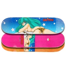 JK Industries Lum in Bed Luma Invader 8.25" Urusei Yatsura Assorted Stains Deck