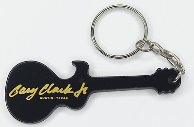 GARY CLARK JR Collectible Keychain Unused Black and Gold