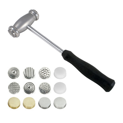 Texturing Hammer - 12 Interchangeable Texture Faces - 37-214