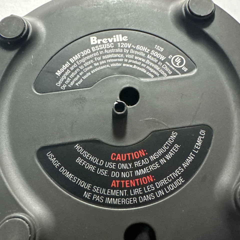 Breville Hot Choc & Froth Milk Frother BMF300 , Electric Power Base ONLY - Image 4 of 4