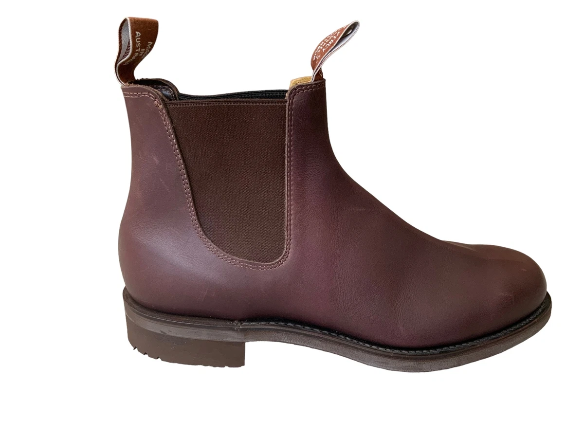 BRAND NEW - R.M. Williams Gardener Brown / Greasy Kip Boots - MSRP