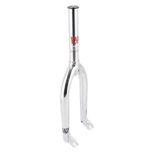 RANT TWIN PEAKS BMX 1-1/8"  18" THREADLESS CHROMOLY FORK CHROME ** IT IS 18" **