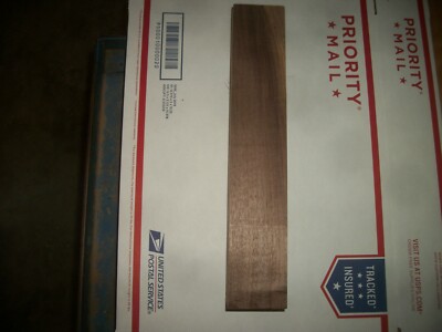 1 PC WALNUT LUMBER WOOD AIR DRIED BOARD LOT 71A CARVING BLOCK FLAT CLEAR