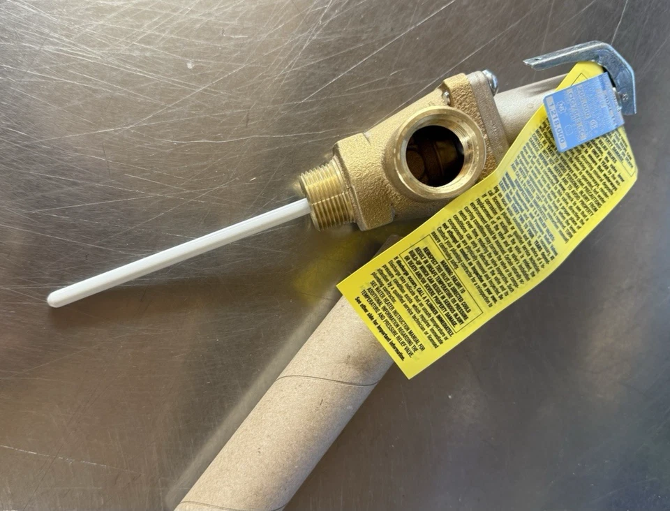 Watts 125psi  Automatic Resetting T&P Relief Valve 3/4 40XL  210F - Image 3 of 4