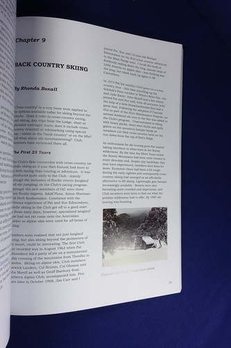GOLDEN TRACKS Jarvis Fletcher ILLAWARRA ALPINE CLUB HISTORY BOOK SKIING - Picture 9 of 12