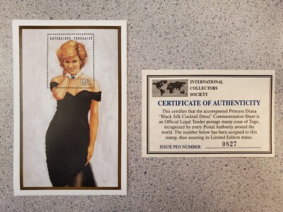 International Collectors Society Princess Diana Royal Gowns Commemorative Stamp | eBay International Collectors Society Princess Diana Royal Gowns Commemorative Stamp | eBay