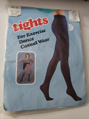 vintage an・an no.5 Vintage Dance TIGHTS 80s TEAL Average 130-145 Lbs | eBay