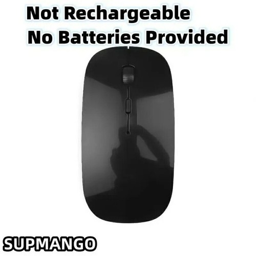 Slim Silent Rechargeable Wireless Mouse RGB LED USB Mice MacBook Laptop PC - Picture 6 of 11