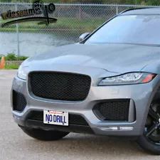 Front Lower Grill License Plate Bracket For Jaguar XJ, XF, XE, F-Pace, E-Pace