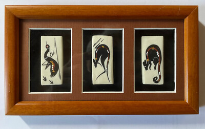 BONE-ART AUS AUSTRALIEN, KUNST DER ABORIGINE, MELALEUCA MALIE