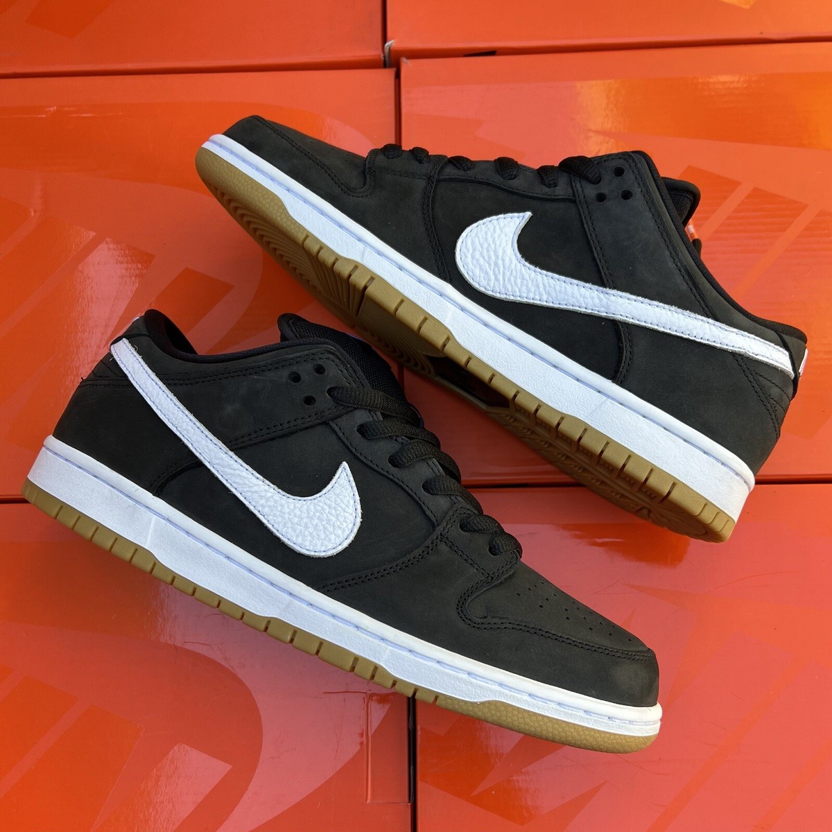 2019 Orange Label Nike Black White Gum SB Dunk Low Pro ISO 2019 Orange Label Nike Black White Gum SB Dunk Low Pro ISO