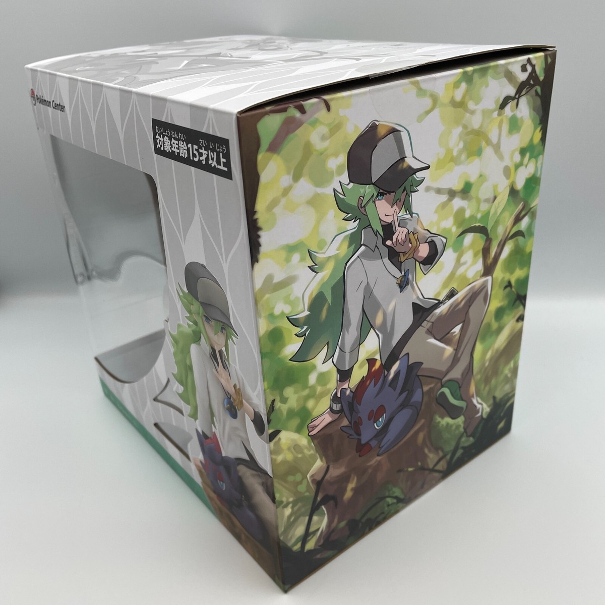 N & Zorua Pokemon Black and White 1/8 Painted Figure Pokemon