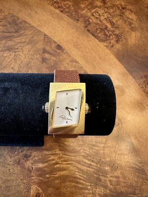 ROBERTO CAVALLI TWIST LADY WATCH YELLOW GOLD-PLATED STEEL REF.7251125527