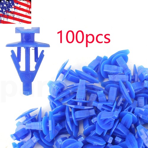 100x Pcs For Toyota Door Weatherstrip Retainer Clip Clips 10x6mm 67867-12150 - Picture 4 of 7