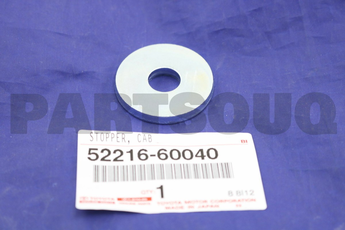 その他 Pc 5221660040 Genuine Toyota STOPPER, CAB MOUNTING CUSHION 52216