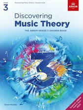 Discovering Music Theory - Grade 3 Answers Theory Book [Softcover