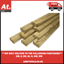2.4Mtr x 47mm x 75mm C24 Treated Regularised Timber (3 x 2)