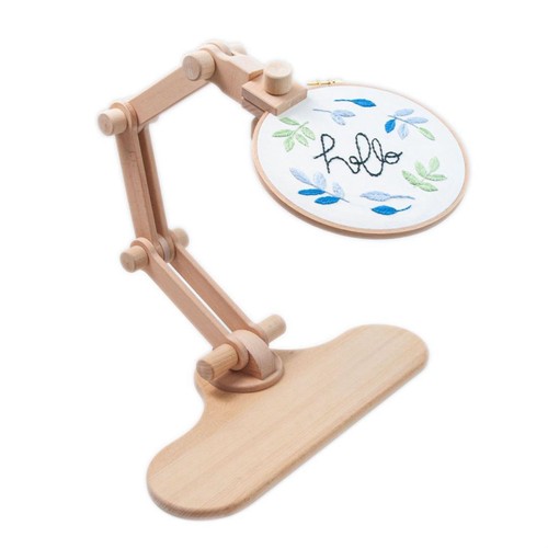 Embroidery Hoop Stand Cross Stitch Stand for Sewing Accessories Handwork - Picture 2 of 12