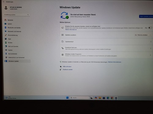 HP AIO 22-B050NG - Win11 - AMD A6-7310 - DVD - RAM 8GB - SSD 180GB - Bild 7 von 10