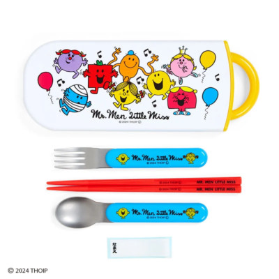 Sanrio Mr. Men Little Miss Lunch Trio Set Japan NEW Sanrio Characters