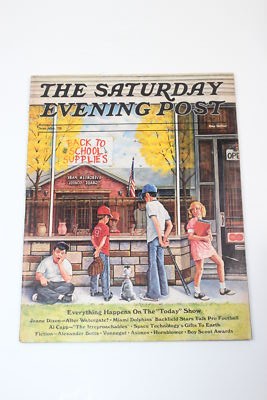 Saturday Evening Post Magazine / September October 1973 / No Label / Watergate