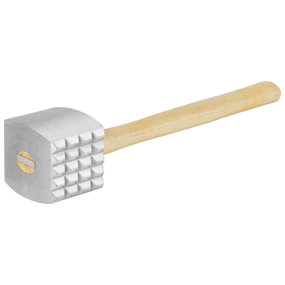 12 1/2" Aluminum Meat Tenderizer with Wood Handle
Opens in a new window or tab