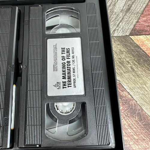 The Terminator Collection Limited Edition (VHS Boxset 3 Tape Set + Booklet) - Picture 14 of 16