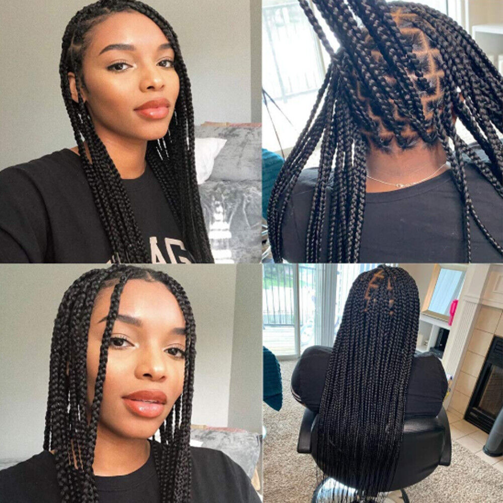 1 Pack Pre Looped Afro Box Braids Hair Extension Crochet Twist