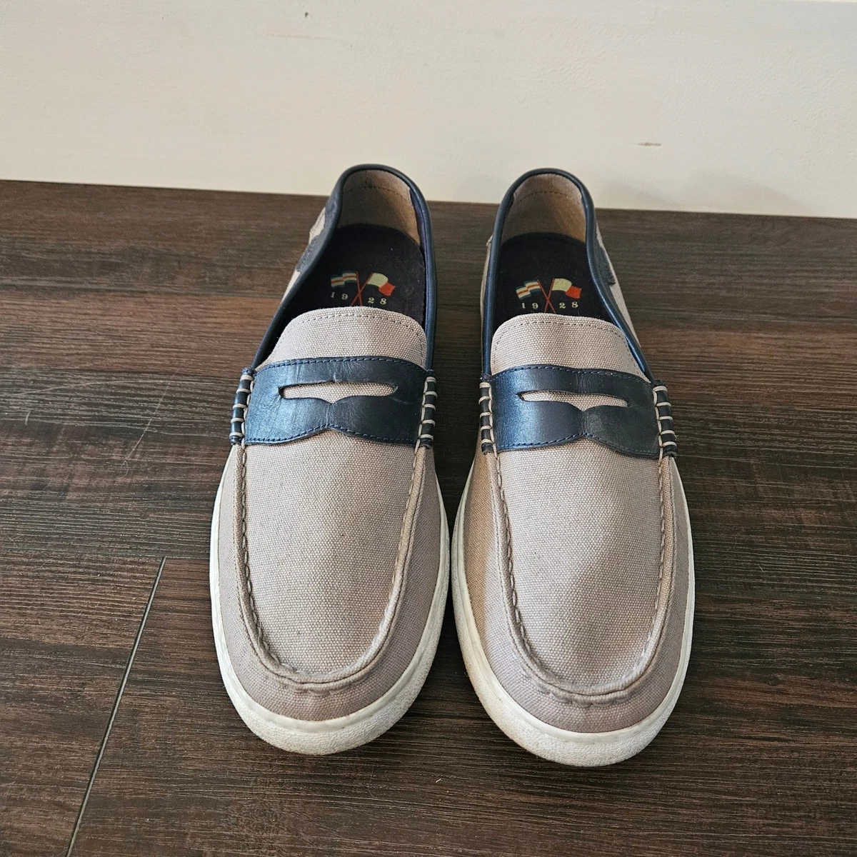 Men’s COLE HAAN Wyatt Penny Driving Loafers- Light grey. Size 10.5 71p44MPhoWL._AC_SL1500_.jpg main image 3