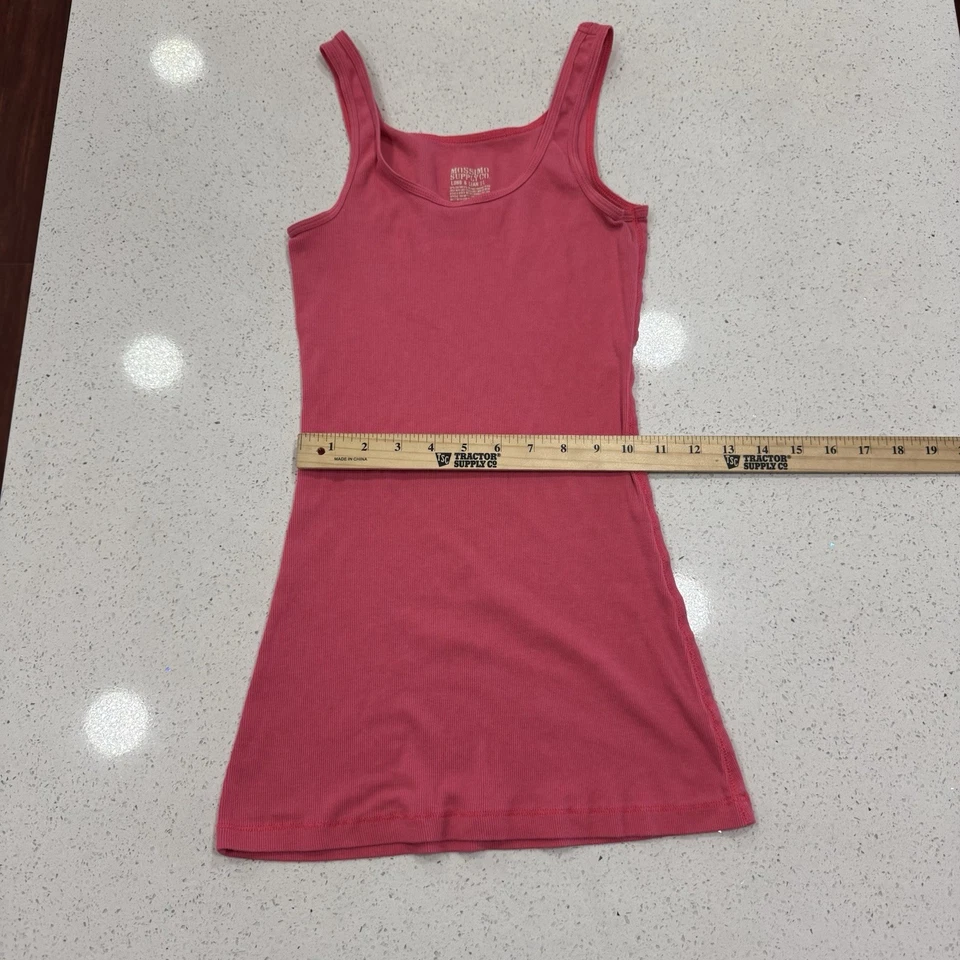 Camiseta sin mangas Y2K Fairy Whimsi Emo Junior Mossimo rosa larga y delgada talla grande Foto 4 de 4