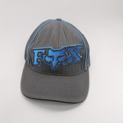 Fox motorsports gray S/M flex fit baseball cap