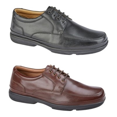 Roamers Herren Memory Foam Extrabreite Passform Schnürschuhe Orthopädische Schuhe Größe 6-12