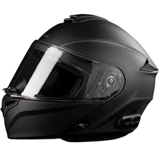 New Sena Outrush R Flip-Up Helmet - Matte Black - Large OUTRUSHR-MB00L3