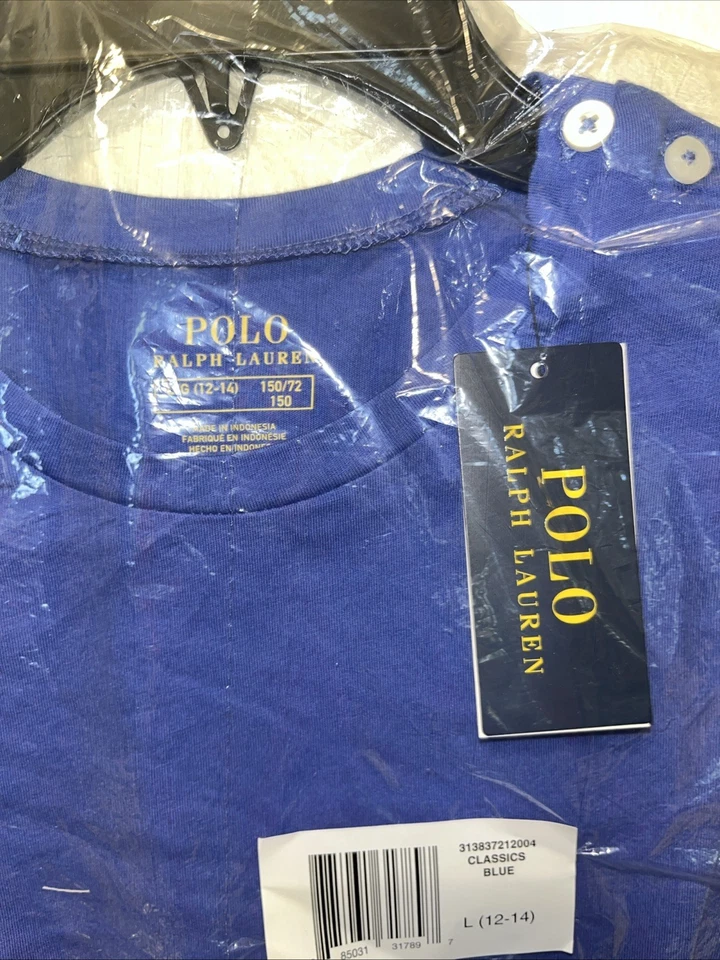 Mameluco Ralph Lauren Pony Niñas Clásico Azul Algodón (L 12-14) Foto 2 de 4