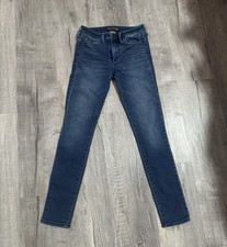 Abercrombie  Fitch Jeans Womens 25 Super Skinny Signature Collection Blue Jean