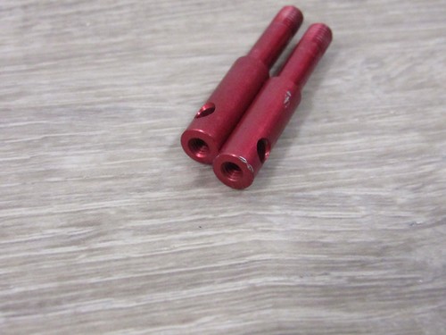 Vintage Team Losi XXXT MF Matt Francis Front Axle, Hinge Pin Brace (Red). #1171 - Picture 6 of 9