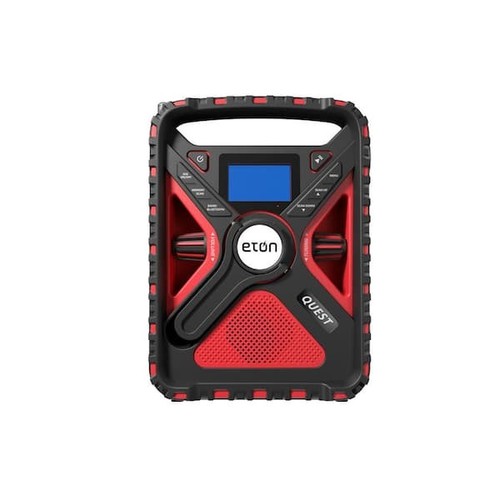 Eton Quest- Multi-Powered All-Band Radio with Bluetooth, Solar LED Flashlight
