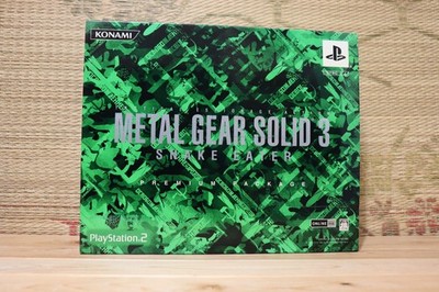 Metal Gear Solid 3 Snake Eater Premium Package Comp! Japan Playstation 2 PS2 VG+