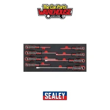 Sealey TBT53 Premier Screwdriver Set with Tool Tray 8pc