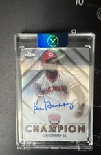 2025 Topps Chrome - Champions Autographs Ken Griffey SR #WSC-KG /100