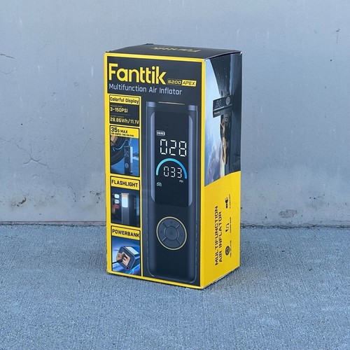 Fanttik S200 APEX Powerful Portable Air Pump and Tire Inflator