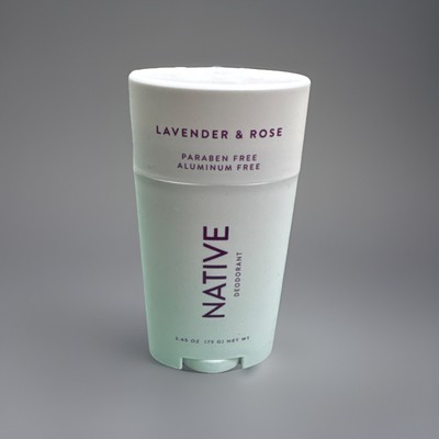 Native Lavender and Rose Deodorant - 2.65oz