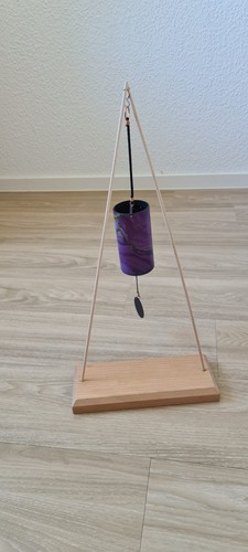 Zaphir Klangspiel im Original Shanti-Design, Neu, OVP mit Ständer; Klangschale - Bild 3 von 3