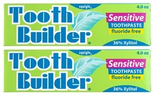 Squigle Tooth Builder SLS Free Toothpaste Stops Tooth Sensitivity Prevents Ca...