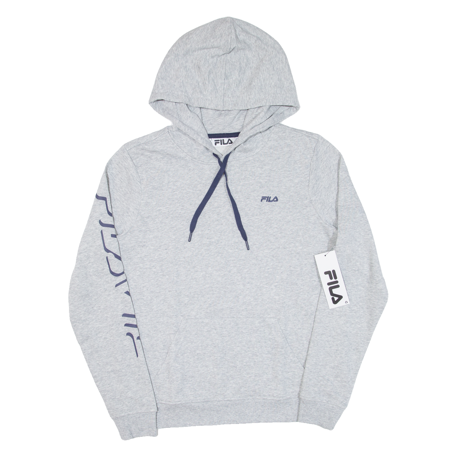 Felpa con cappuccio FILA donna grigia UK 12